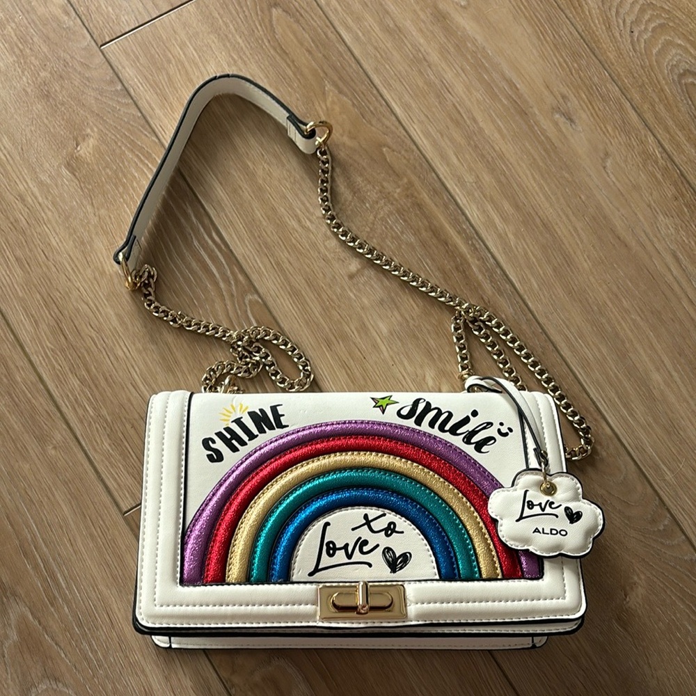 Aldo Novelty Rainbow Bag